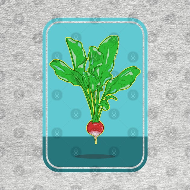 Radish levitating by mailboxdisco